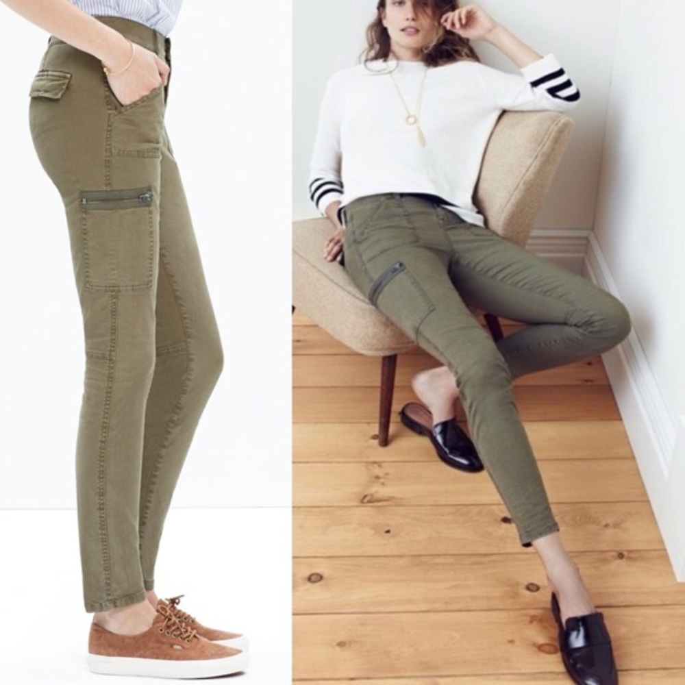 Madewell skinny fatigue pants